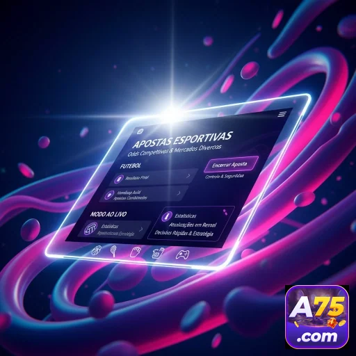 Ilustração de Acesse rapidamente o cassino online a75 com segurança total
