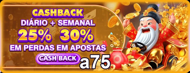 Jogador feliz em slot empolgante na a75